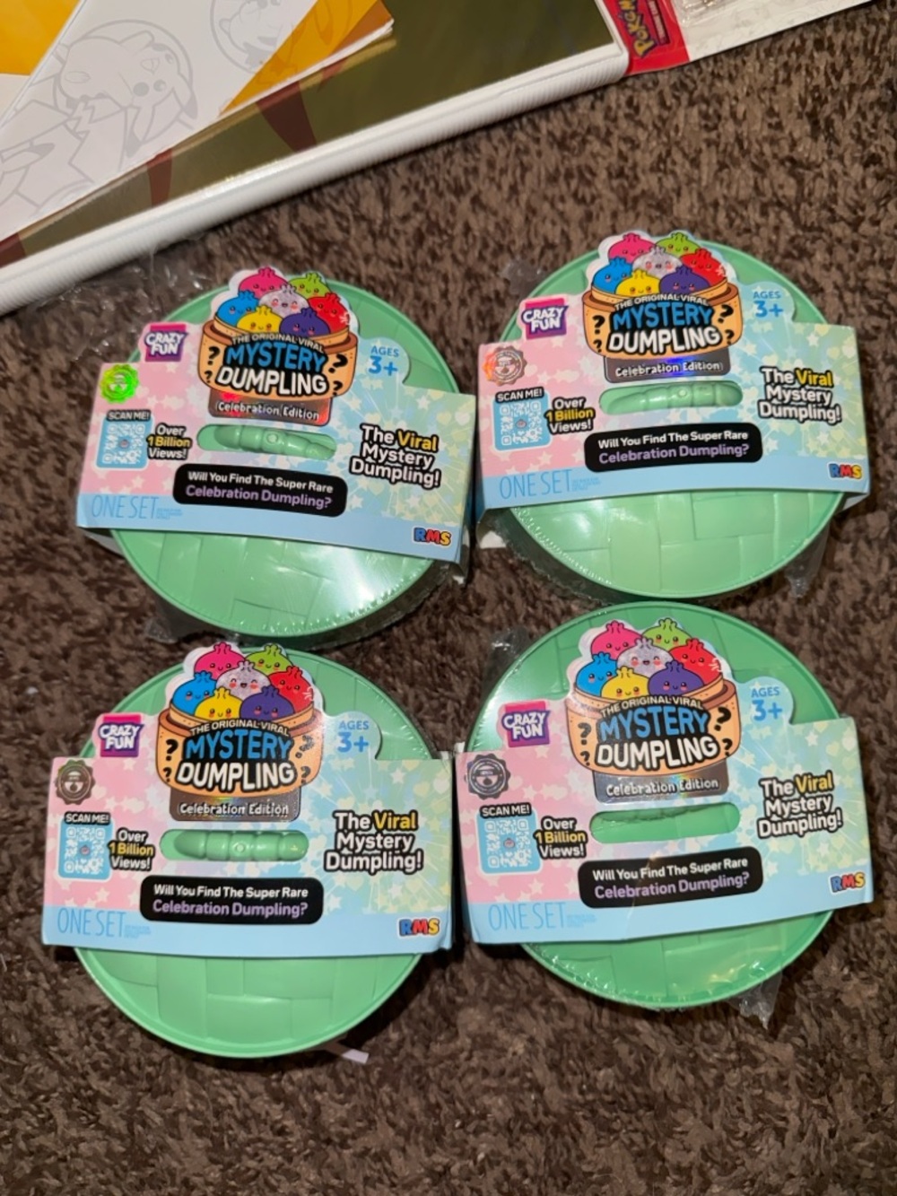 4 RMS Celebration Mystery Dumplings Sealed